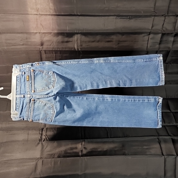 3/$25 WRANGLER Denim Blue Jeans Kids 8 Slim - Picture 5 of 9